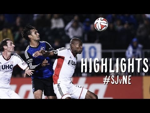 HIGHLIGHTS: San Jose Earthquakes vs. New England Revolution | March 29, 2014