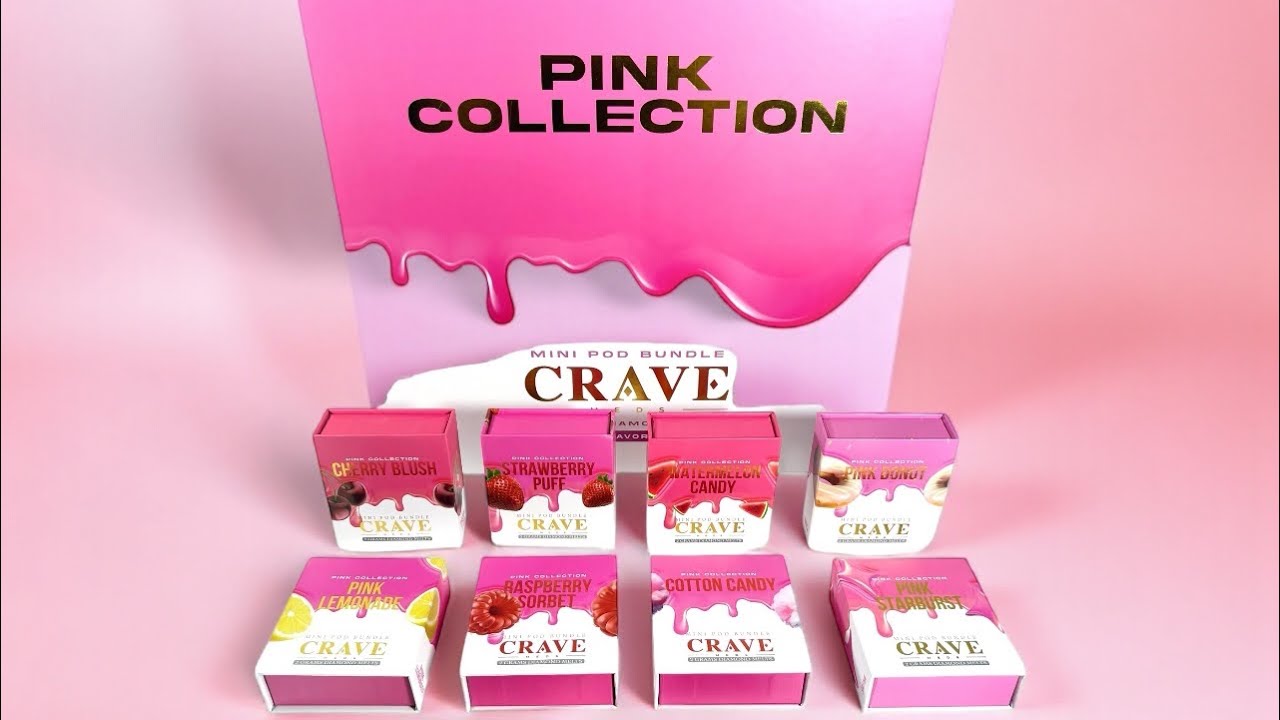 The Pink Collection by CraveMeds is finally HERE
