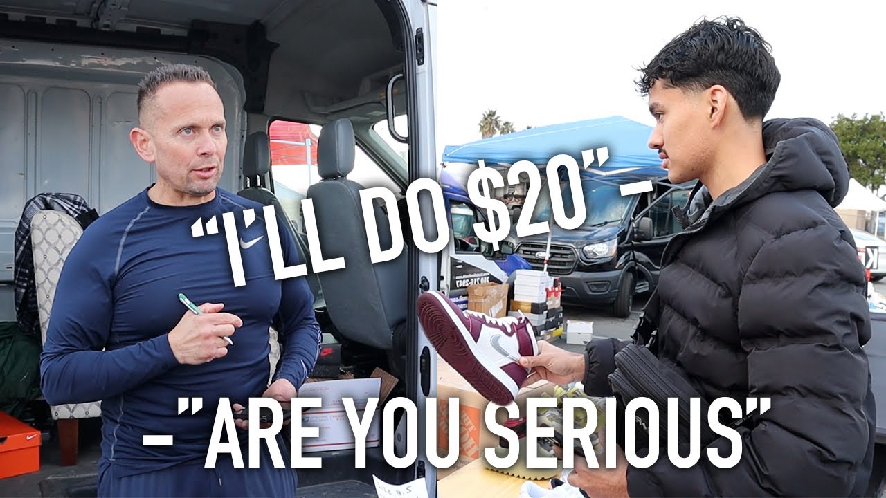 Buying Shoes For Dirt Cheap At Kobeys Swapmeet