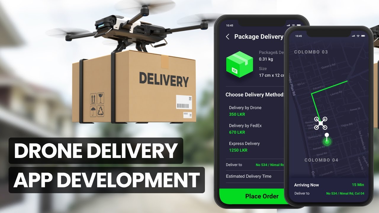 How to Build a Drone Delivery App Like Wing & Manna? | Drone Delivery ...