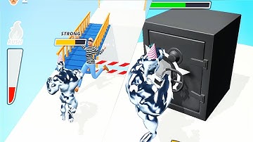 Muscle Rush 💪🌡️🙄🙏 Gameplaywalkthrough Android iOS (Levels 143-144)