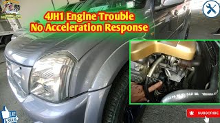 Isuzu D-max 1st Generation, Merong Check Engine at walang Acceleration
