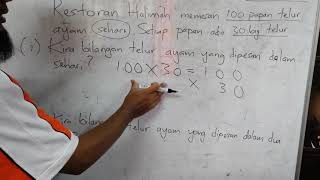 Penyelesaian Masalah Darab Tahun 3 Matematik