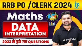 RRB PO/CLERK 2024 | Data Interpretation | DI Previous Year Paper | DI Questions Asked in 2023