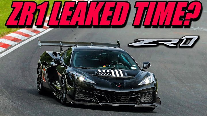 Did GM LEAK the C8 ZR1 Nurburgring Time!?