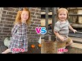 Adley (A for ADLEY) vs NiKO (NiKO Bear) From 0 to 8 Years Old