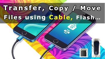 How to Transfer Data / File From Phone to Phone with USB cable, Flash, Hard Drive,...in Android