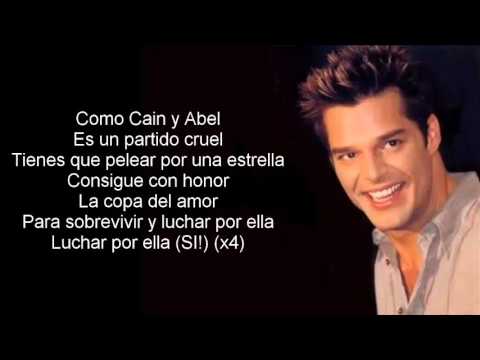 Ricky Martin Go Go Gol Ale Ale Ale [TEKST]