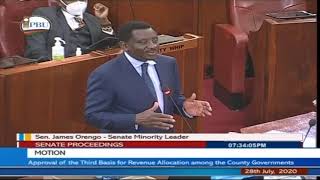 Senator Orengo gets emotional during revenue allocation debate