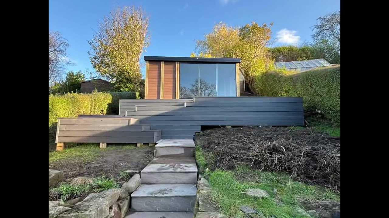 Multi Tiered Decking/ Garden room Sheffield
