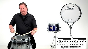 Pearl Drum Rudiments - Drag Paradiddle #1