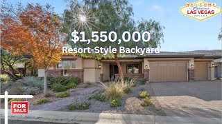 $1,550,000 Dream Home Las Vegas! Touring a Luxurious 5 Bed Home w/ En Suite & Resort-Style Backyard by Jake Burkett Real Estate - Las Vegas Nevada 7,732 views 5 months ago 16 minutes