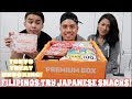 FILIPINOS TRY JAPANESE SNACKS! NEW TOKYO TREAT UNBOXING!