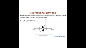 Unidirectional and Bidirectional Devices  #shorts