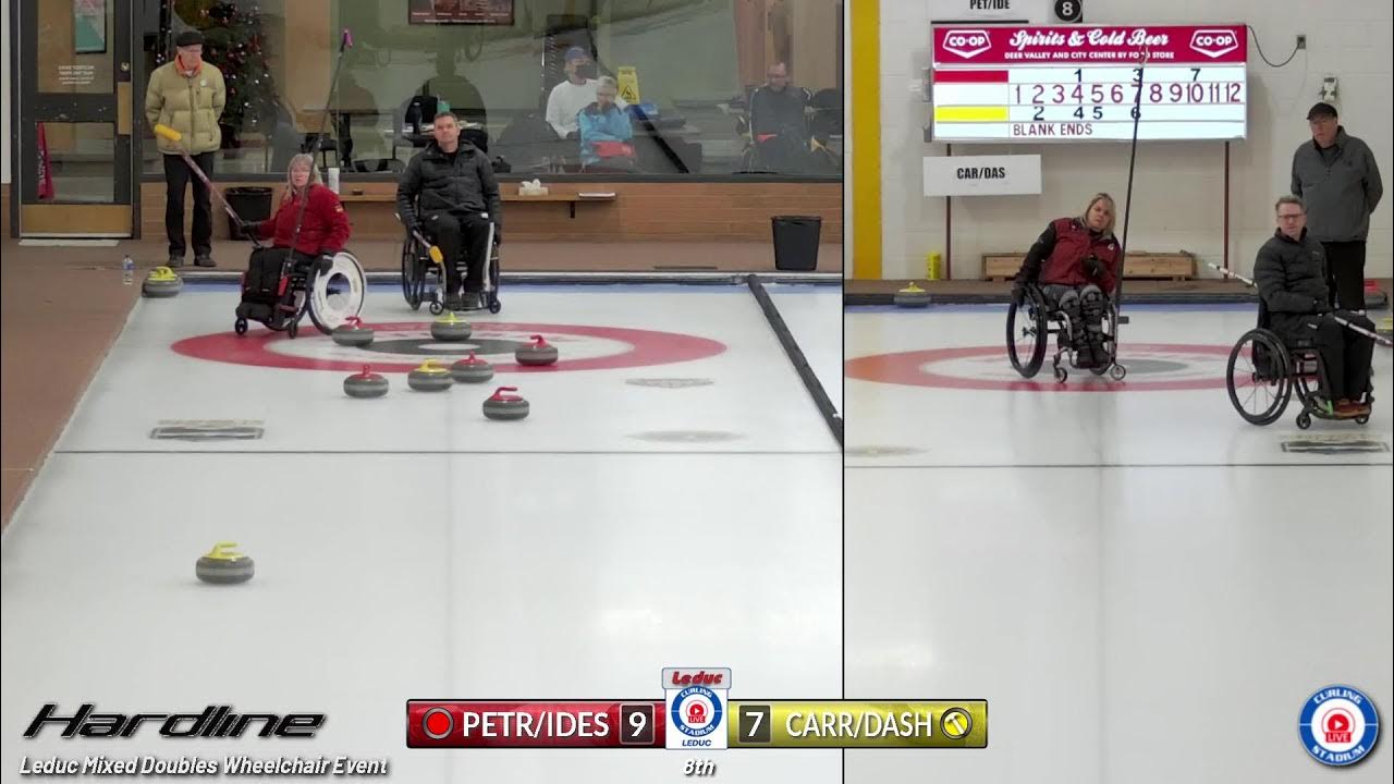 Petrie/Ideson vs. Carroll/Dash Draw 8 Leduc Mixed Doubles