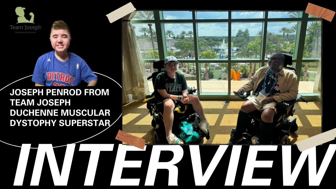 Joseph Penrod from Team Joseph Duchenne Muscular Dystophy Superstar Interview