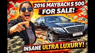 Player Profile 2016 Mercedes-Maybach S 500 Ruby Black | Ultra Luxury Sedan | Pre-Owned Maybach for Sale | #carcart 