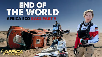 It's time for Mauritanian sand 😱 - stage 6 in the Africa Eco Race racing to Dakar