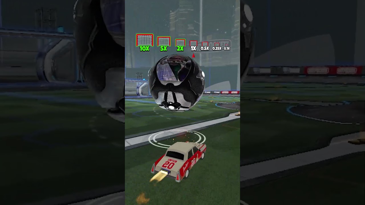 a cada gol o GOL DIMINUI no rocket league 🥅