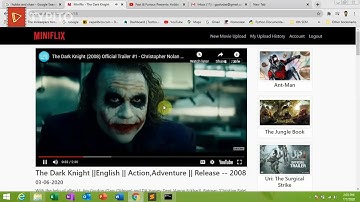 Movie/Video Recommendation System using Machine Learning, Natural Language Processing