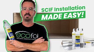 Ultra NT SCIF Installation with Spray-Lock Multi-Purpose Adhesive
