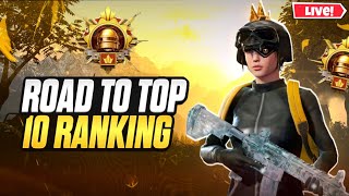 Aaj Hoga Top 10 😍  | #bgmilive  #pubg #rankpush #conqueror