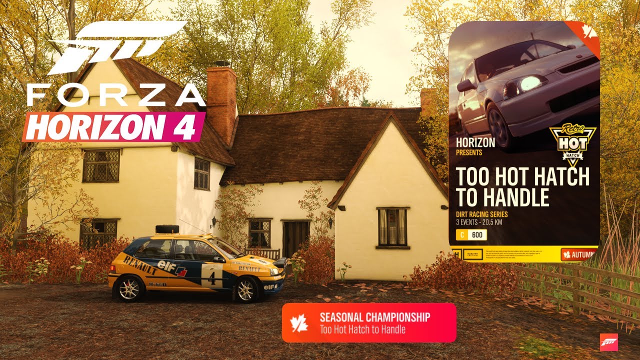 Forza Horizon 4Seasonal Championship Autumn(Too Hot Hatch To Handle