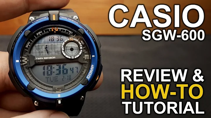 Casio SGW600 - Review and Detailed How-To Tutorial on module 3451