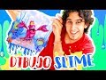 DIBUJO BAJO SLIME !!  SEBASTIAN BAJO El MAR REALISTA |  HaroldArtist