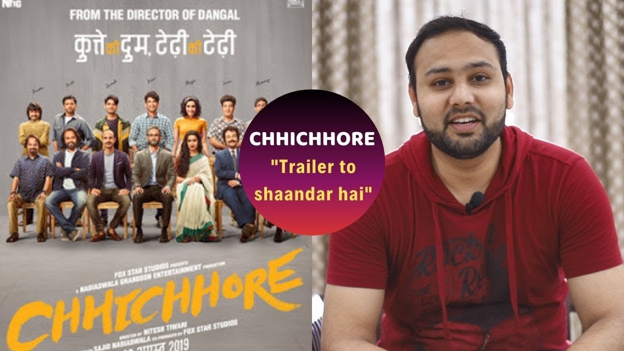 Chhichhore Trailer Review Praneet Samaiya YouTube