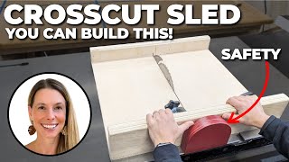 YOU Can BUILD This Crosscut Sled || DIY Beginner Woodworking