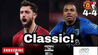 ማንቸስተር ዩናይትድ 4 - 4 ቦርንመዝ -የዚህ አመት ምርጡ ጨዋታ! 8 ጎሎች - አስደናቂ ቅጣት ምቶች ፤ማጥቃት፤ ስህተቶች ፤ 39 ሙከራዎች ፤ የአሞሪም ለውጥ