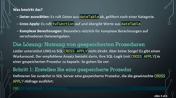 Verwendung von CROSS APPLY in LINQ: Ein Leitfaden für SQL Server 2008 und LINQ to SQL
