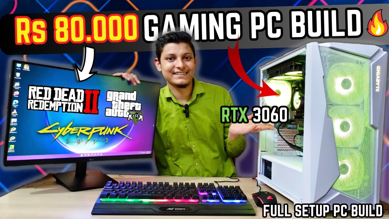 Best gaming pc build under 80,000 Rs 80,000 Best Budget gaming pc