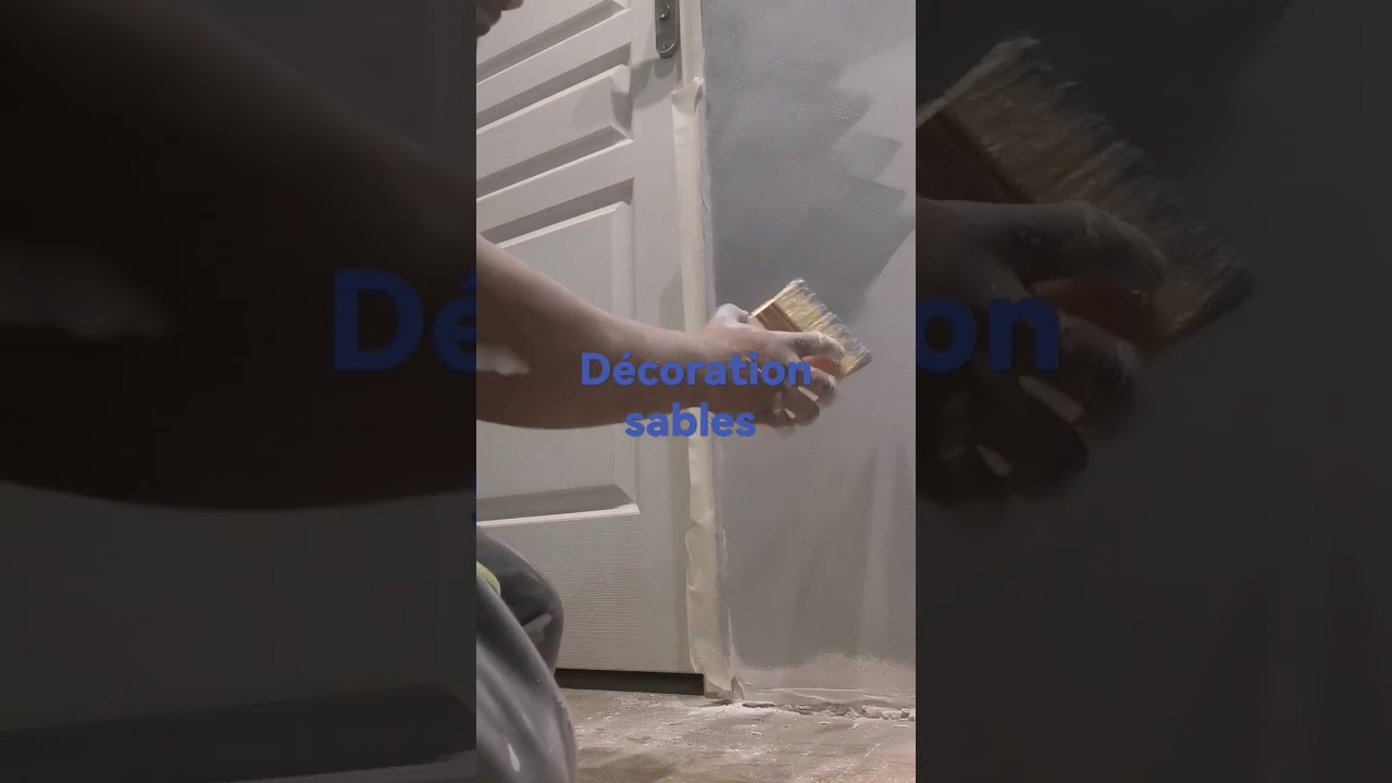 peinture décorative sablé