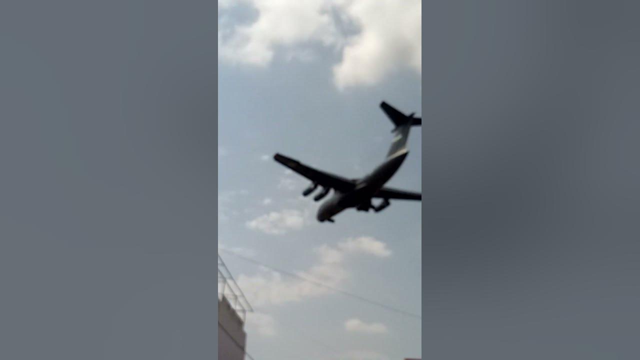 loud-engine-sound-during-landing-approach-il76-youtube