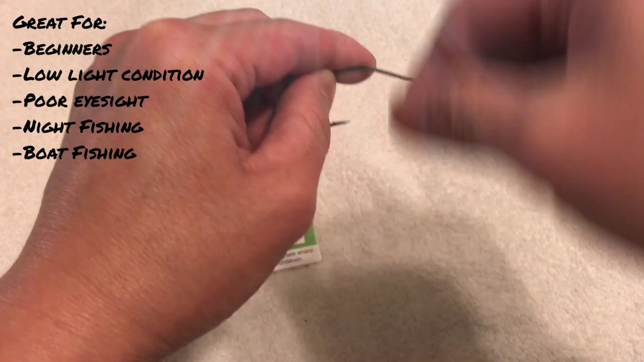 Slide&Knot. Easy Tie Fishing Hook. Hook tying 