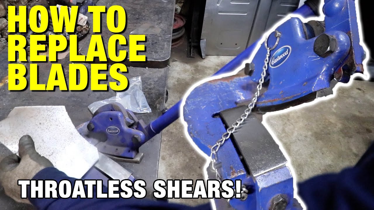 How to Change and Adjust the Blades on Throatless Shears Eastwood