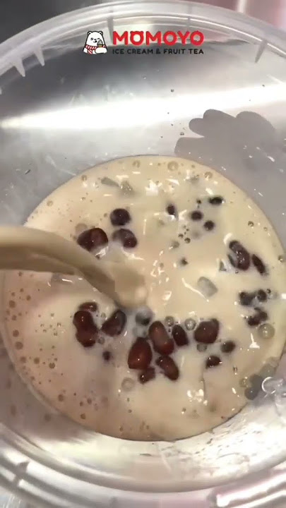 momoyo jumbo milk tea, sebersyanda itu gak sih...isinya banyak banget #icecreamviral #shorts #momoyo