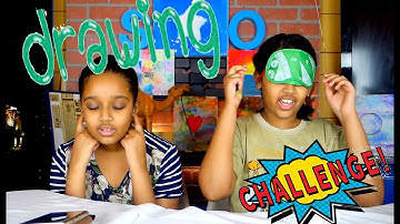 Blindfold Drawing challenge part 1