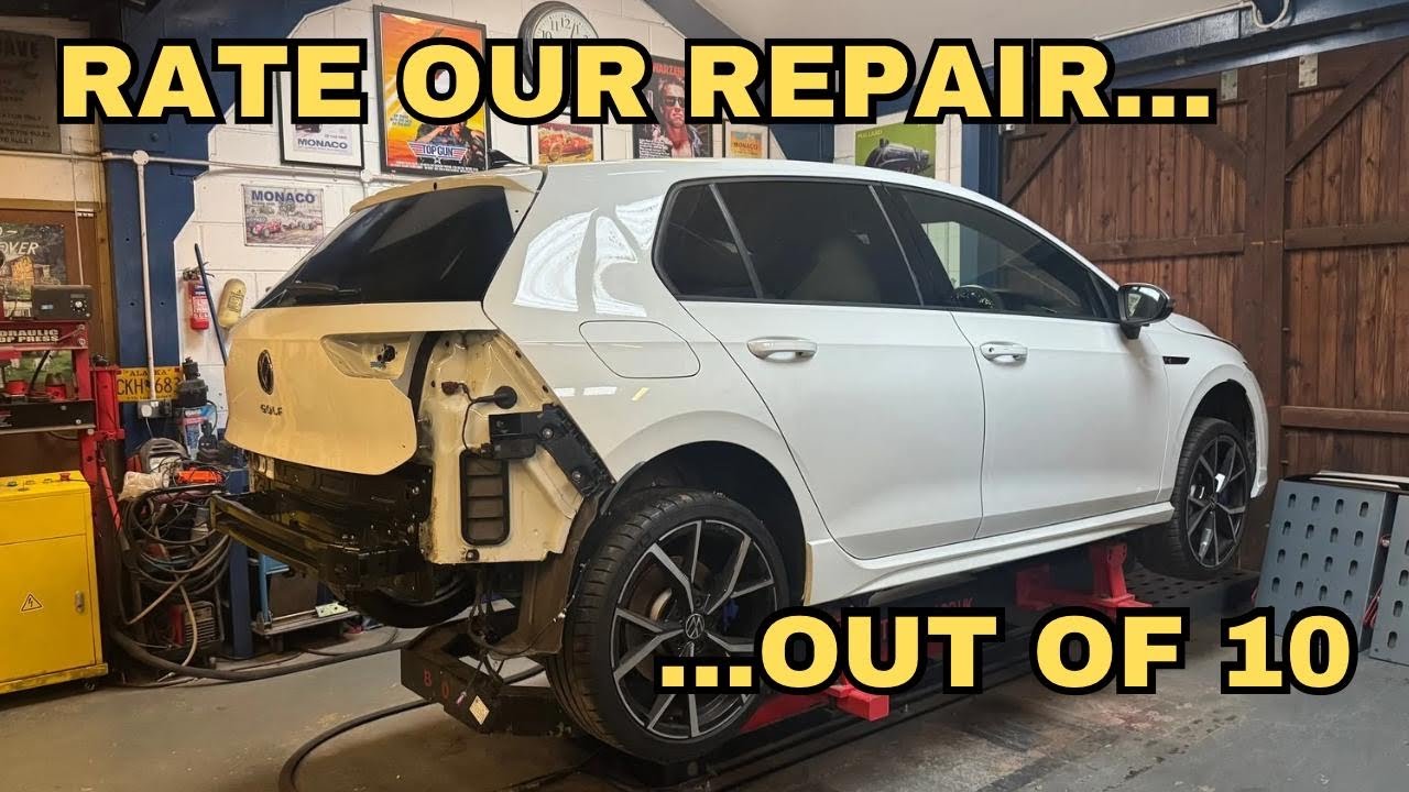 Golf R Accident REBUILDING OUR CRASH DAMAGED VW GOLF R - YouTube