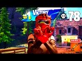 78 elimination fortnite zero build gameplay wins chapter 5