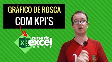 GRÁFICO de Rosca com KPIS (Indicadores de Desempenho) - Curso de Excel OnLine