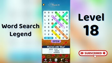 Word Search Legend Level 18 Answers 🔠 | Puzzle Game Answers & Tips | Go Answer