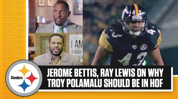 Jerome Bettis, Ray Lewis on Troy Polamalu | Polamalu was "probably the BEST player on that team"