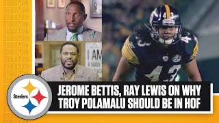 Jerome Bettis, Ray Lewis on Troy Polamalu | Polamalu was \\