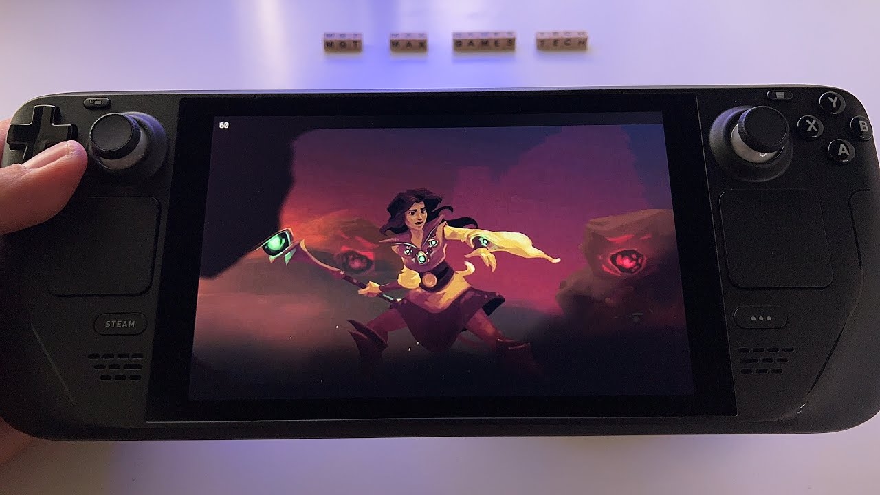 Masters of Anima - Steam Deck handheld gameplay