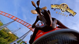 CORRECAMINOS BIP BIP 🎢 OnRide (POV) | Parque Warner Madrid 2024