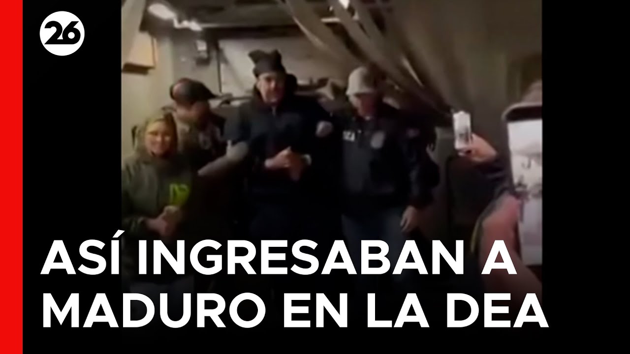 🚨 США | Фотографии Мадуро в офисе Управления по борьбе с наркотиками в Нью-Йорке