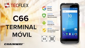 LECTOR DE CÓDIGO DE BARRAS Y QR | TERMINAL MÓVIL C66 | CHAINWAY